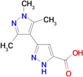 1',3',5'-Trimethyl-1H,1'H-3,4'-bipyrazole-5-carboxylic acid