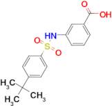 3-((4-(tert-butyl)phenyl)sulfonamido)benzoic acid