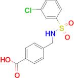 4-(((3-chlorophenyl)sulfonamido)methyl)benzoic acid