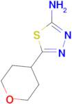 5-(tetrahydro-2H-pyran-4-yl)-1,3,4-thiadiazol-2-amine