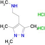 N-methyl-2-(1,3,5-trimethyl-1H-pyrazol-4-yl)ethan-1-amine dihydrochloride