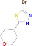 2-bromo-5-(tetrahydro-2H-pyran-4-yl)-1,3,4-thiadiazole