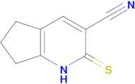 2-mercapto-6,7-dihydro-5H-cyclopenta[b]pyridine-3-carbonitrile