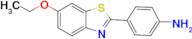 [4-(6-ethoxy-1,3-benzothiazol-2-yl)phenyl]amine