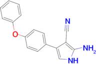 2-amino-4-(4-phenoxyphenyl)-1H-pyrrole-3-carbonitrile