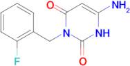 6-amino-3-(2-fluorobenzyl)pyrimidine-2,4(1H,3H)-dione