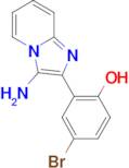 2-(3-aminoimidazo[1,2-a]pyridin-2-yl)-4-bromophenol