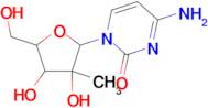 4-amino-1-(3,4-dihydroxy-5-(hydroxymethyl)-3-methyltetrahydrofuran-2-yl)pyrimidin-2(1H)-one