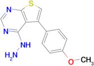 4-hydrazino-5-(4-methoxyphenyl)thieno[2,3-d]pyrimidine