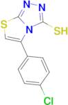 5-(4-chlorophenyl)[1,3]thiazolo[2,3-c][1,2,4]triazole-3-thiol