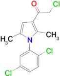 2-chloro-1-[1-(2,5-dichlorophenyl)-2,5-dimethyl-1H-pyrrol-3-yl]ethanone