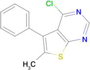 4-chloro-6-methyl-5-phenylthieno[2,3-d]pyrimidine