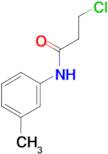 3-chloro-N-(m-tolyl)propanamide