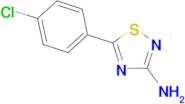 5-(4-chlorophenyl)-1,2,4-thiadiazol-3-amine