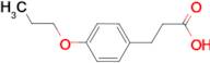 3-(4-propoxyphenyl)propanoic acid