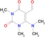 6-(dimethylamino)-1,3-dimethyl-2,4-dioxo-1,2,3,4-tetrahydropyrimidine-5-carbaldehyde