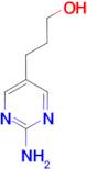 3-(2-aminopyrimidin-5-yl)propan-1-ol