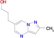 3-{2-methylpyrazolo[1,5-a]pyrimidin-6-yl}propan-1-ol