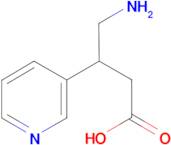 4-amino-3-(pyridin-3-yl)butanoic acid