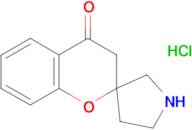 spiro[chromane-2,3'-pyrrolidin]-4-one hydrochloride