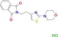 2-(2-(2-morpholinothiazol-4-yl)ethyl)isoindoline-1,3-dione hydrochloride