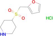 4-[(2-furylmethyl)sulfonyl]piperidine hydrochloride