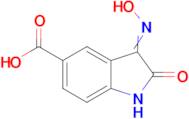 3-(hydroxyimino)-2-oxoindoline-5-carboxylic acid