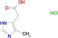 (5-methyl-1H-imidazol-4-yl)acetic acid hydrochloride