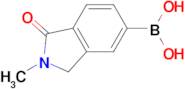 (2-methyl-1-oxo-2,3-dihydro-1H-isoindol-5-yl)boronic acid