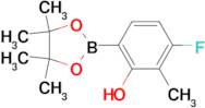 3-fluoro-2-methyl-6-(4,4,5,5-tetramethyl-1,3,2-dioxaborolan-2-yl)phenol