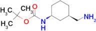 tert-butyl [cis-3-(aminomethyl)cyclohexyl]carbamate