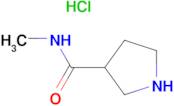 N-methyl-3-pyrrolidinecarboxamide hydrochloride