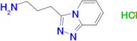 (3-[1,2,4]triazolo[4,3-a]pyridin-3-ylpropyl)amine dihydrochloride