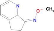 (Z)-5H-Cyclopenta[b]pyridin-7(6H)-one O-methyl oxime