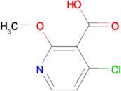 4-Chloro-2-methoxynicotinic acid