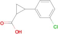 2-(3-Chlorophenyl)cyclopropanecarboxylic acid