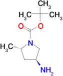 (2S,4S)-tert-Butyl 4-amino-2-methylpyrrolidine-1-carboxylate