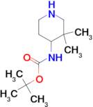 tert-Butyl (3,3-dimethylpiperidin-4-yl)carbamate