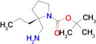 (S)-tert-Butyl 2-(aminomethyl)-2-propylpyrrolidine-1-carboxylate