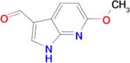 6-Methoxy-1H-pyrrolo[2,3-b]pyridine-3-carbaldehyde