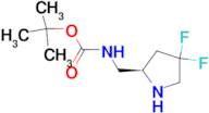 (R)-tert-Butyl ((4,4-difluoropyrrolidin-2-yl)methyl)carbamate