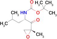 tert-Butyl ((S)-4-methyl-1-((R)-2-methyloxiran-2-yl)-1-oxopentan-2-yl)carbamate