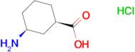 (1R,3S)-3-Aminocyclohexanecarboxylic acid hydrochloride