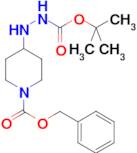 Benzyl 4-(2-(tert-butoxycarbonyl)hydrazinyl)piperidine-1-carboxylate