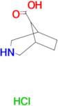 3-Azabicyclo[3.2.1]octane-8-carboxylic acid hydrochloride