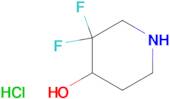 3,3-Difluoropiperidin-4-ol hydrochloride