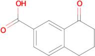 8-Oxo-5,6,7,8-tetrahydronaphthalene-2-carboxylic acid