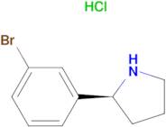 (S)-2-(3-Bromophenyl)pyrrolidine hydrochloride