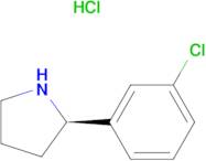 (R)-2-(3-Chlorophenyl)pyrrolidine hydrochloride