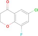 6-Chloro-8-fluorochroman-4-one